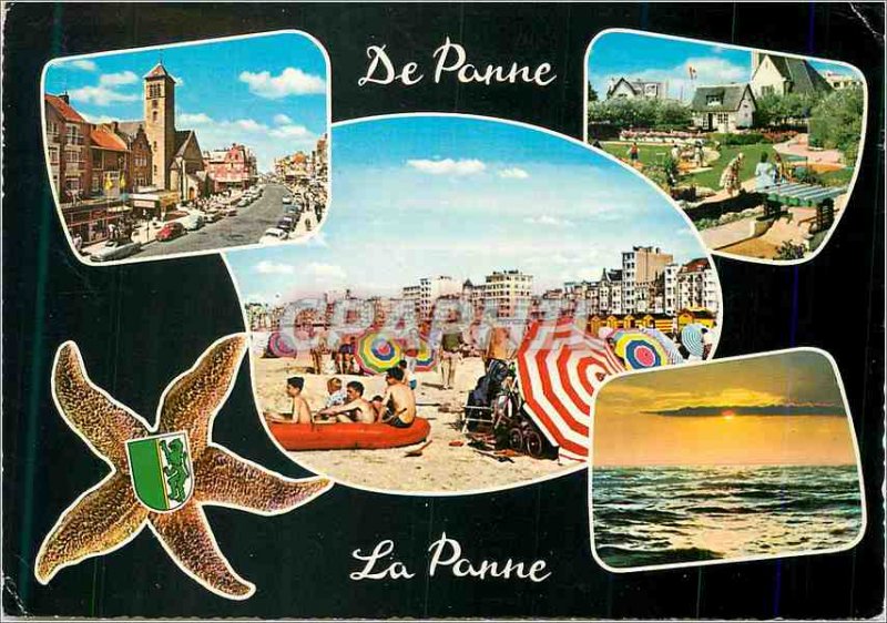 Modern Postcard Greetings from Panne