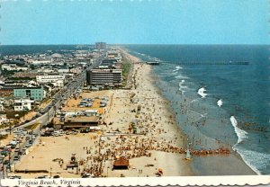 Virginia Virginia Beach Greetings Aerial View