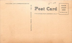 G55/ Hearne Texas Postcard c1930s Fourth Street Stores Autos 3