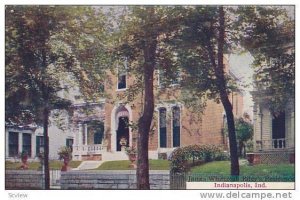 Exterior, James Whitcomb Riley's Residence, Indianapolis, Indiana, PU-1911