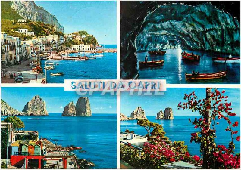 Postcard Modern Saluti Da Capri