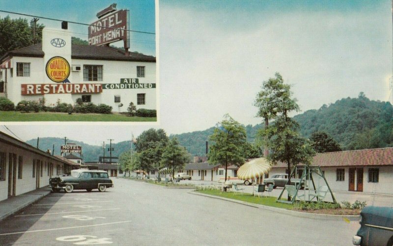 WHEELING, West Virginia, 1950-60s ; Motel Fort Henry