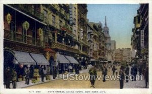 China Town in New York City, New York