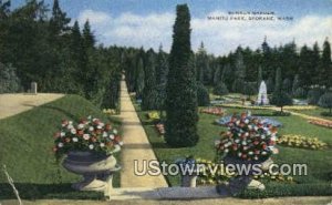 Sunken Gardens, Manito Park - Spokane, Washington