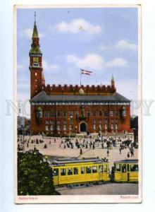 151639 KOBENHAVN Denmark COPENHAGEN Raadhuset TRAM Vintage PC