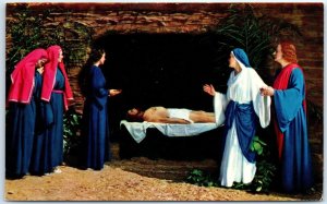 Mary takes leave of her Son at the Tomb, Black Hills Passion Play - S. D.