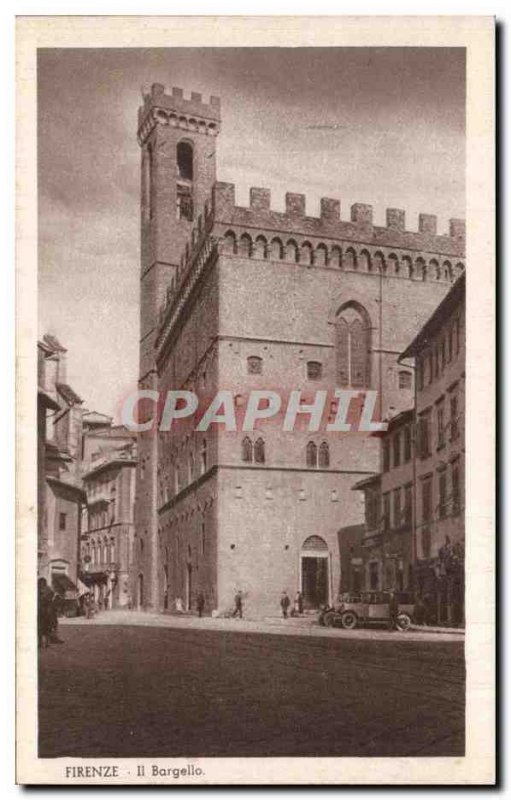 Old Postcard Flrenze Bargello