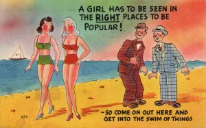 11121 Risque Comic Bathing Beauties - Atlantic City 1946