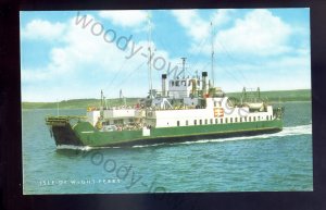 f2311 - British Rail Car Ferry - Freshwater - built 1959 - postcard
