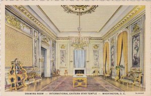 Washington D C Drawing Room International Eastern Star Temple Curteich