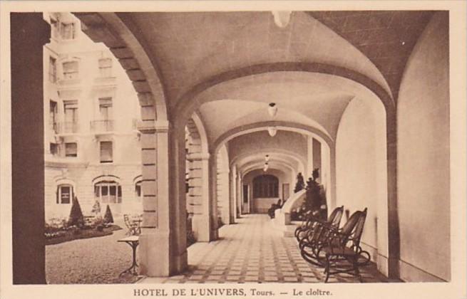 France Tours Hotel De L'Univers Le Cloitre