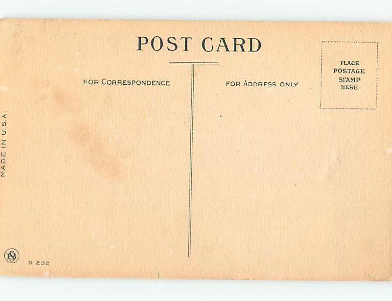 Divided-Back COMIC POSTCARD Greenwich Connecticut CT HM4828