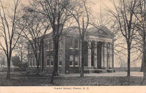 Cheraw South Carolina Graded School Vintage Postcard AA61290