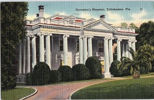 Postcard BUILDING SCENE Tallahassee Florida FL AI1348