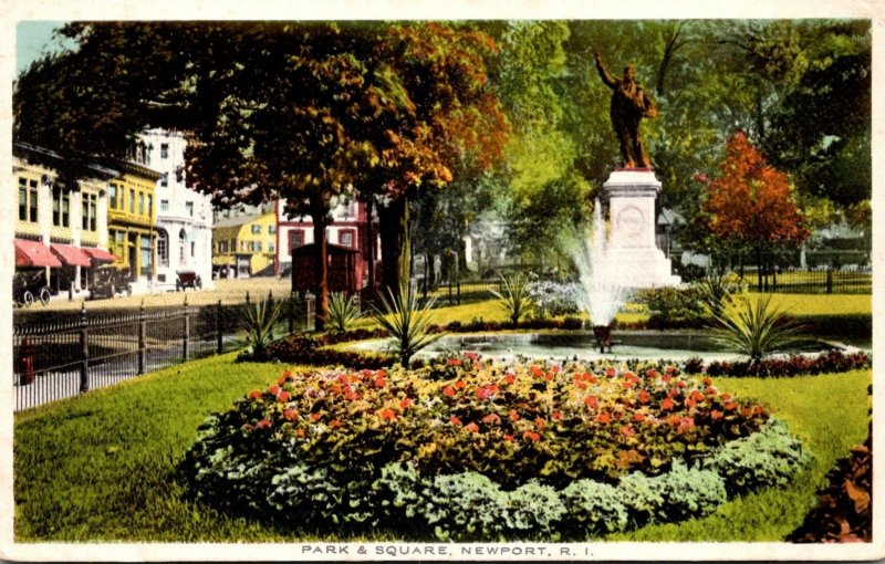 Rhode Island Newport Park & Square