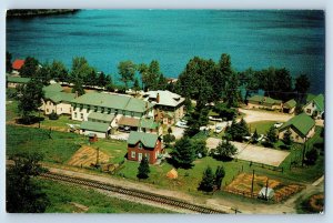 Stanton Ontario Canada Postcard Lakeshore House Sparrow Lake c1960's