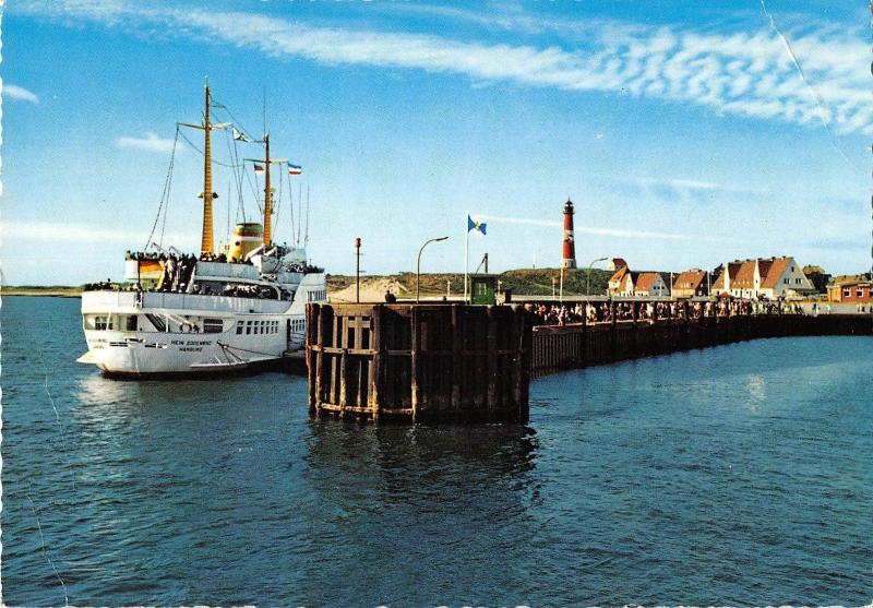 B98762 insel sylt hornum mit hafen   germany ship bateaux