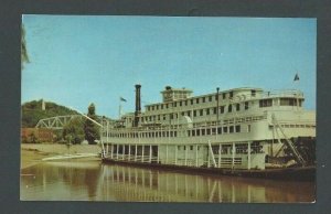 Post Card Mississippi River Boat Gordon C Greene