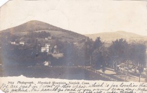 Connecticut Norfolk Haystack Mountain 1907 Real Photo