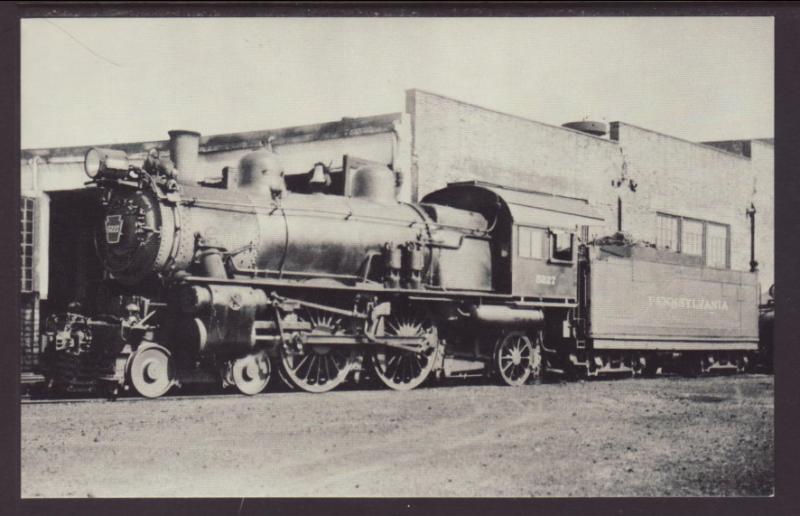 Pennsylvania Railroad Locomotive # 5227 Postcard