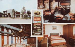 Restaurant Motel Tournesol Rawdon Quebec QC 'Closed' c1985 Vintage Postcard E14