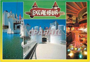 'Postcard Modern Las Vegas Excalibur hotel casino resort where the legends co...