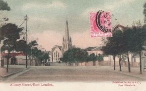 Albany Street East London South African Old Postcard