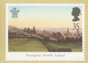 Dersingham Norfolk PHQ Royal Mail Postcard