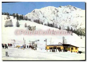 Old Postcard Sainte Anne Condamine Lower Alps Winter Sports Resort