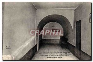 Old Postcard The Convent Hall called Guards or von retains traces of the bloo...