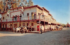 The Calico Saloon Ghost Town Buena Park, California USA View Postcard Backing 