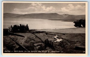 GALILEE Beth-Saida on the horizon the Mount of 'Beatitude' ISRAEL Postcard