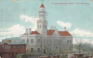 NEW YORK, EMIGRANT BUILDING, BATTERY PARK, USA - Vintage POSTCARD