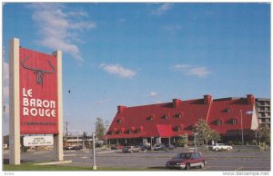 Restaurant, Le Baron Rouge, Ste. Anne de Beauport, Quebec, Canada, PU-1988