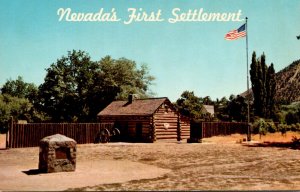 Nevada The Fort In Genoa Nevada's First Settlement