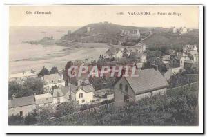 Val Andre Old Postcard Pointe Piégu