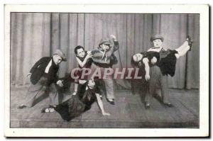 Old Postcard Theater troupe of Russian Lilliputians Katia Paris Casino