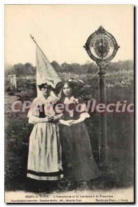 Postcard Old Mars La Tour L'Alsace and Lorraine the border