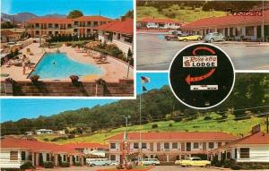 OR, Roseburg, Oregon, Rose etta Motel, Multi View, Dexter Press No. 31190-B