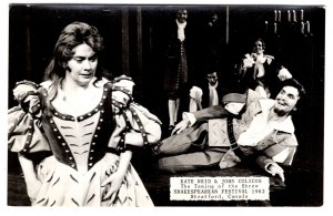 Real Photo, Actors, Taming of the Shrew 1962 Stratford Shakespearean Festival