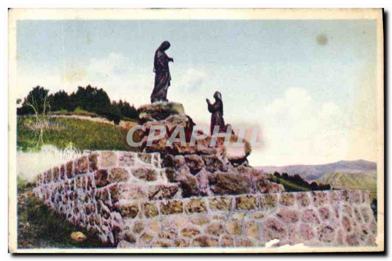 Old Postcard Our Lady of Laus Htes Alps Monument Piedreau