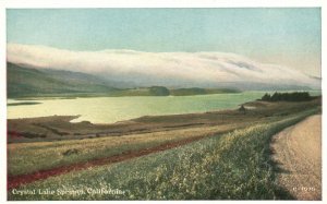 Vintage Postcard 1920's View of Crystal Lake Springs California CA