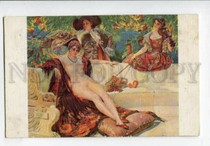 3101711 NUDE Woman SLAVE HAREM by Paul GERVAIS Vintage SALON PC