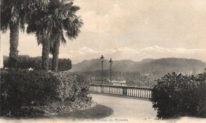 Vintage Postcard 1910's La Chaine Des Pyrenees Mountain Ranges Landscapes France