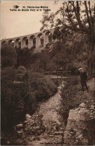 CPA neris les bains vallee du moulin rety and the viaduct (1155959) 