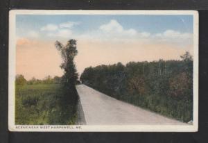 Scene Near West Harpswell,Maine Postcard BIN 