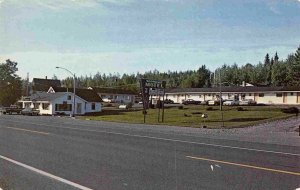 Moonlight Motel Restaurant Dumfries New Brunswick Canada postcard