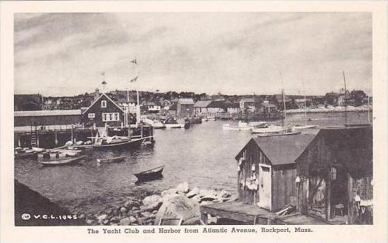 Massachusetts Rockford Yacht Club &  Harbor Albertype