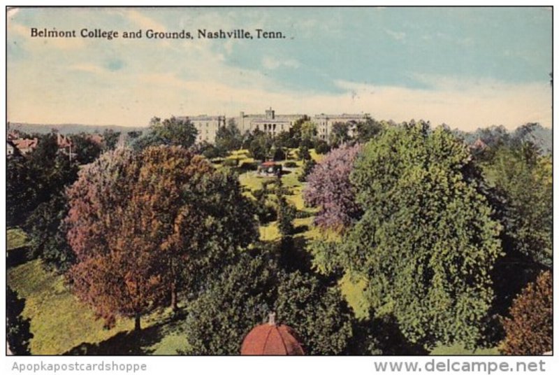 Tennessee Nashville Belmont College And Grounds 1914