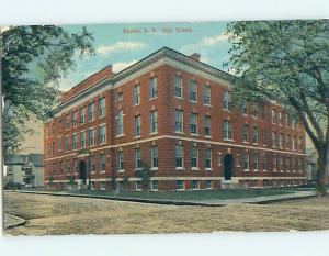 Divided-Back HIGH SCHOOL Nashua New Hampshire NH k0547